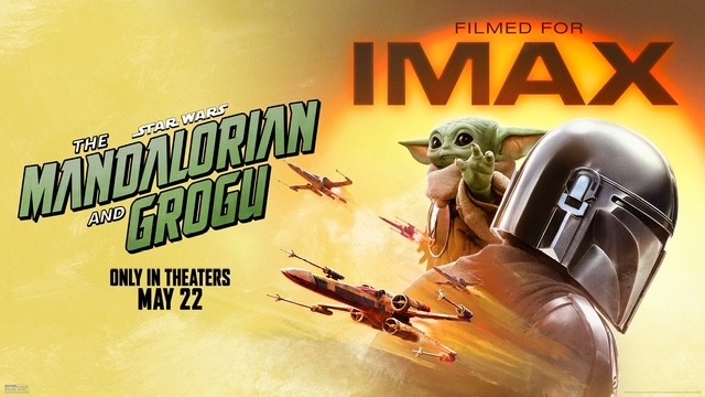 Film backdrop for (IMAX) The Mandalorian & Grogu