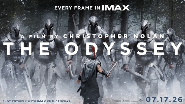 Film backdrop for (IMAX 70mm) The Odyssey