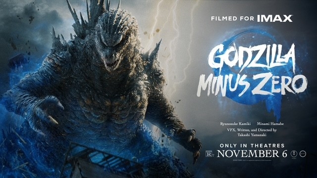 Film backdrop for (IMAX) Godzilla Minus Zero
