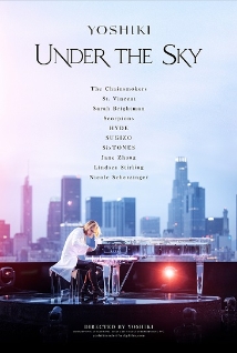 Theatrical poster for Yoshiki Under The Sky